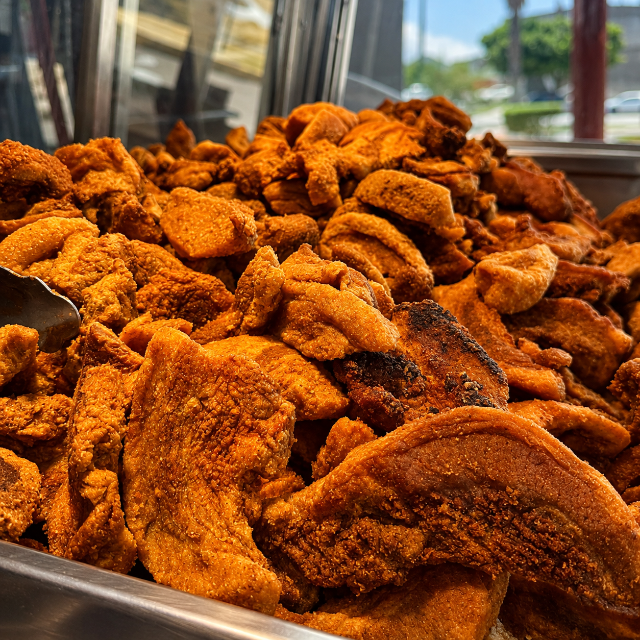 Chicharrón preparado, Carnes Supremas Vidrio