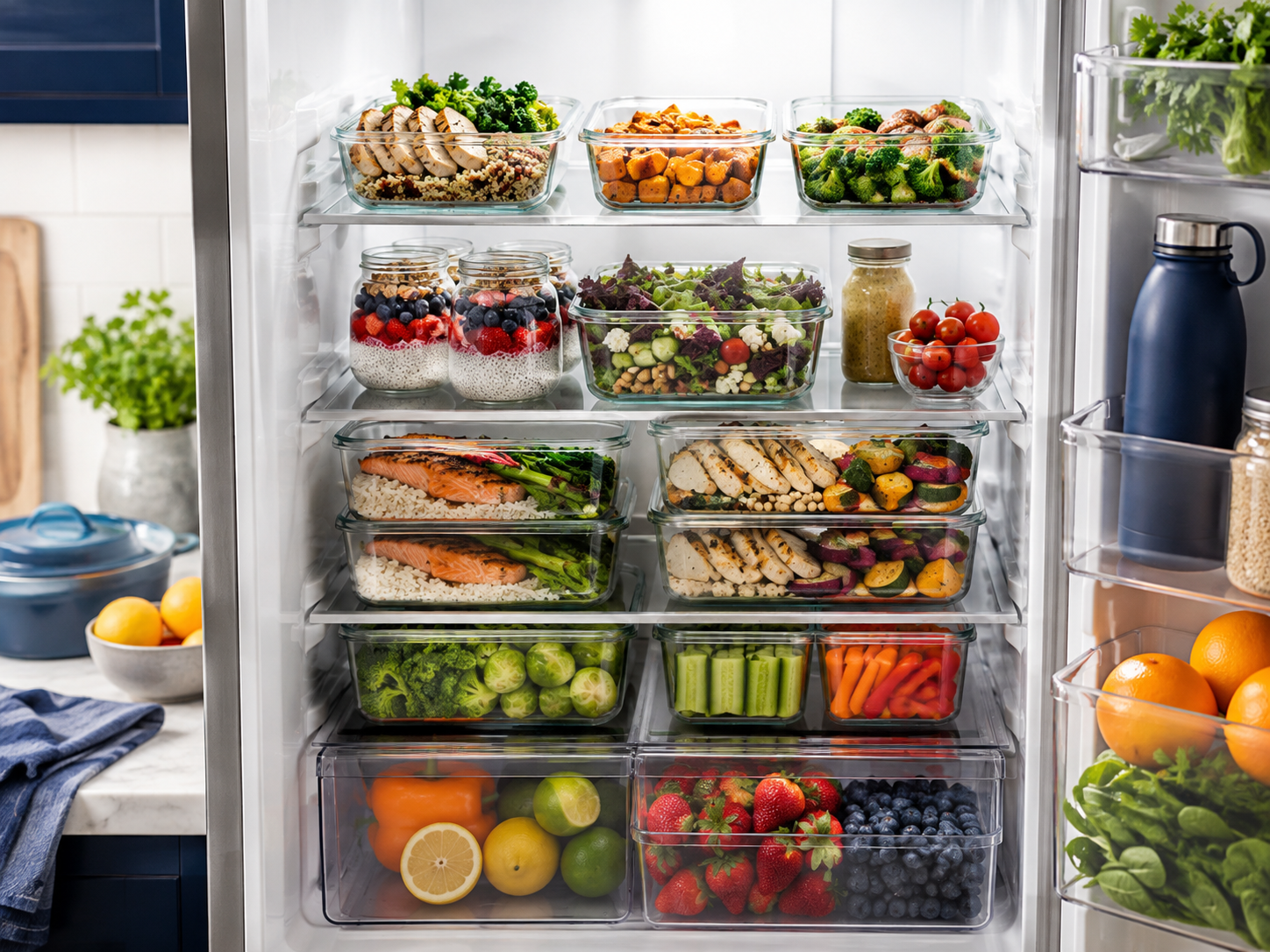 Preparación de comidas fitness
