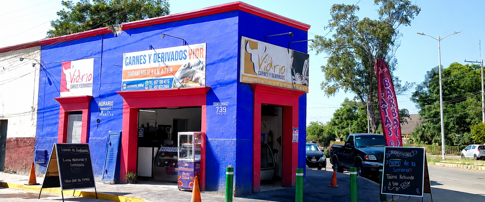 Experiencia de compra en Carnes y Derivados Vidrio
